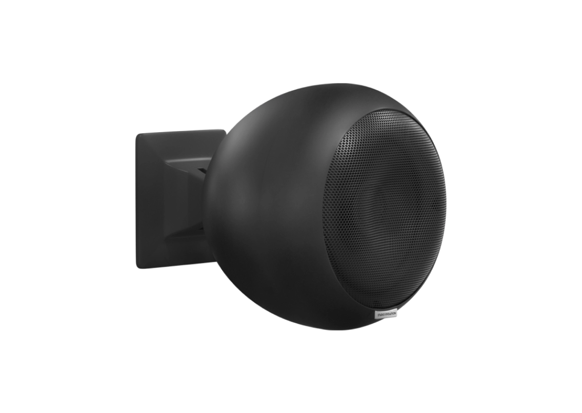 колонка черная аудиосистемы evosound sphere