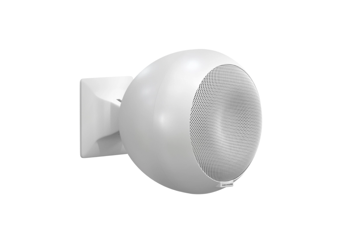 колонка белая аудиосистемы evosound sphere